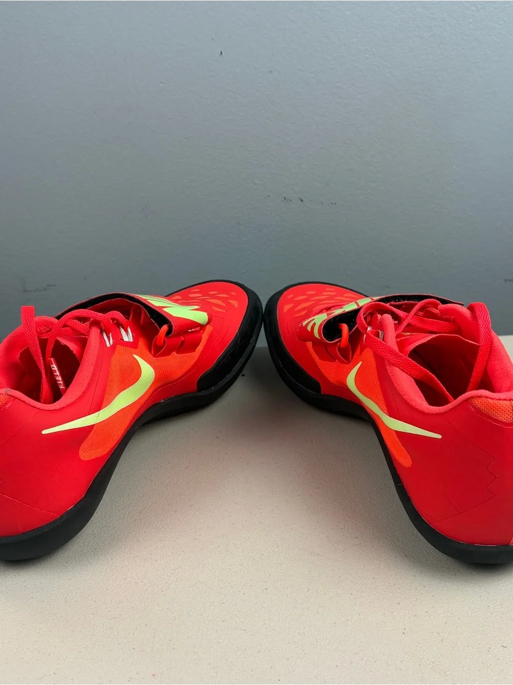 Nike Zoom SD 4 Track Field Throwing Shoes Crimson Men Sz 7 Fit Woman’s Sz 8.5
